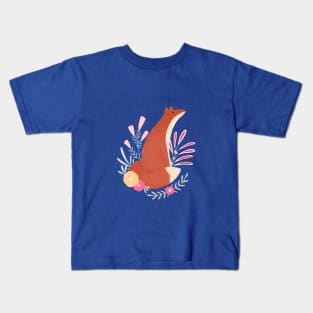 Folk Fox Kids T-Shirt
